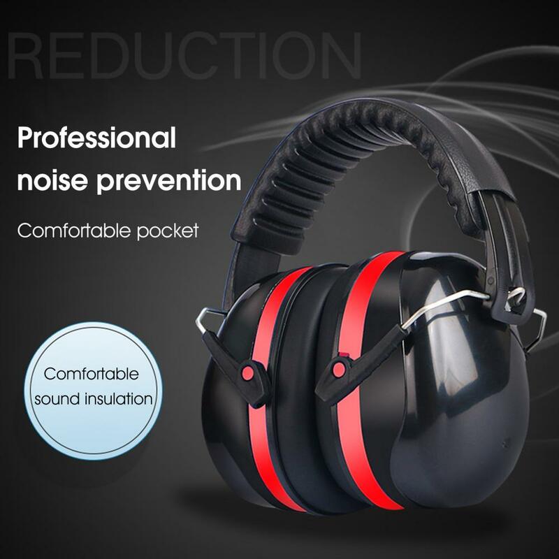 Protector de oreja insonorizado para auriculares, práctica orejera con reducción de ruido, cómodo y ligero, cancelación de ruido