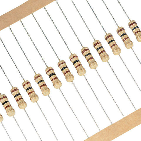 Resistor de filme de carbono, 0.5W, 100R, 100Ohm, 5%, 1 W, 2W, oferta especial, 50pcs por lote