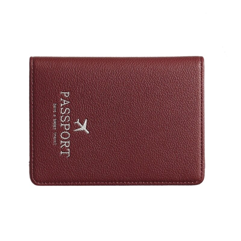 은행 신용 카드 여권 홀더 주최자 지갑 멀티 슬롯 포켓 지갑 남성용 여성용 휴대용 지갑