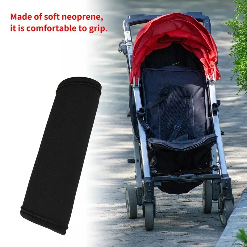 Neoprene กระเป๋าเดินทาง Handle Wrap Grip นุ่ม Identifier รถเข็นเด็กป้องกันปลอกสำหรับการเดินทางกระเป๋ากระเป๋าเสื้อผ้ากระเป๋าเดินทาง
