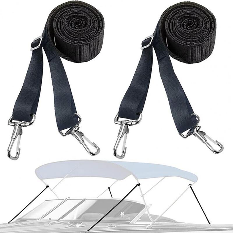 Boat Canopy Strap Bimini Top Strap Boat Canopy Straps Double End Hook Bimini Top Hardware for Adjustable Secure Awning