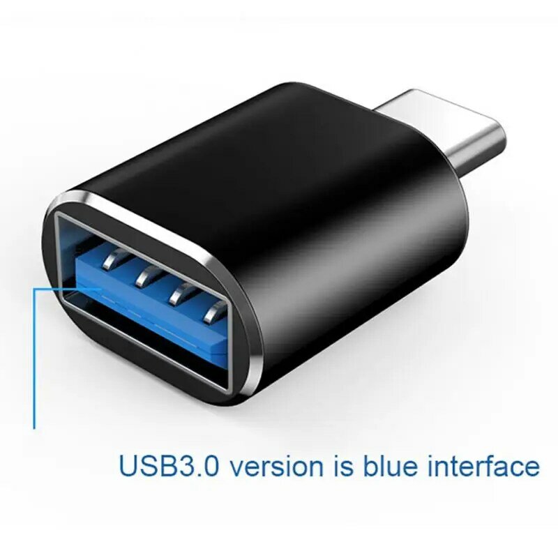 RYRA 다기능 미니 어댑터 유형 USB3.0 초고속 전송 강력한 호환성 유형 C OTG 휴대용 USB 어댑터