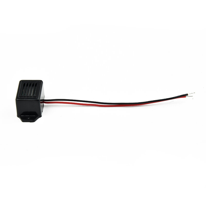 DC 12V 75dB Siren Beeper Buzzer Sound Warning Alarm Adapter Cable Slim Invisible For Car Truck Vehicle Reversing Reminders