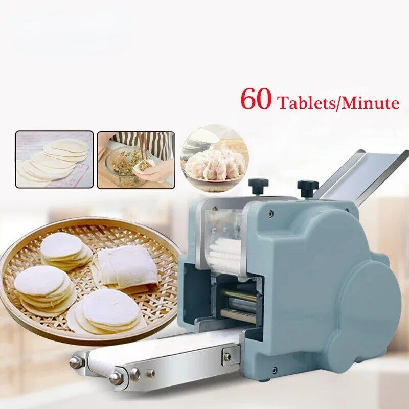 Máquina automática para hacer dumplings, máquina para hacer dumplings pequeños, comercial, Chaos Skin, 1 redondo, 1 cuadrado y 1