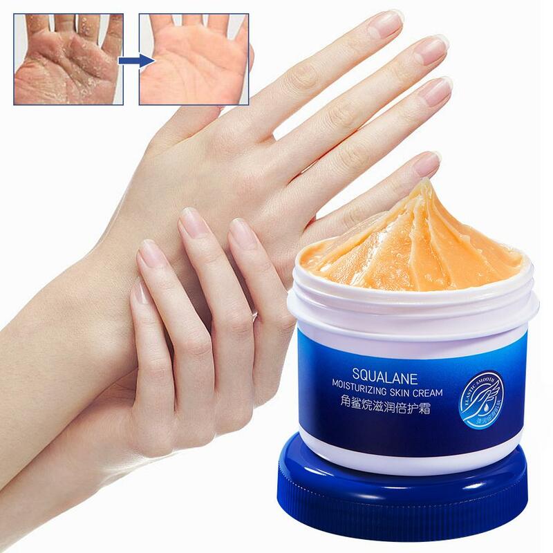Crème nourrissante pour les mains et les pieds, masque hydratant, anti-séchage, anti-fissure, blanchiment de la fréquence, élimination de la peau, soins de la peau, 70g