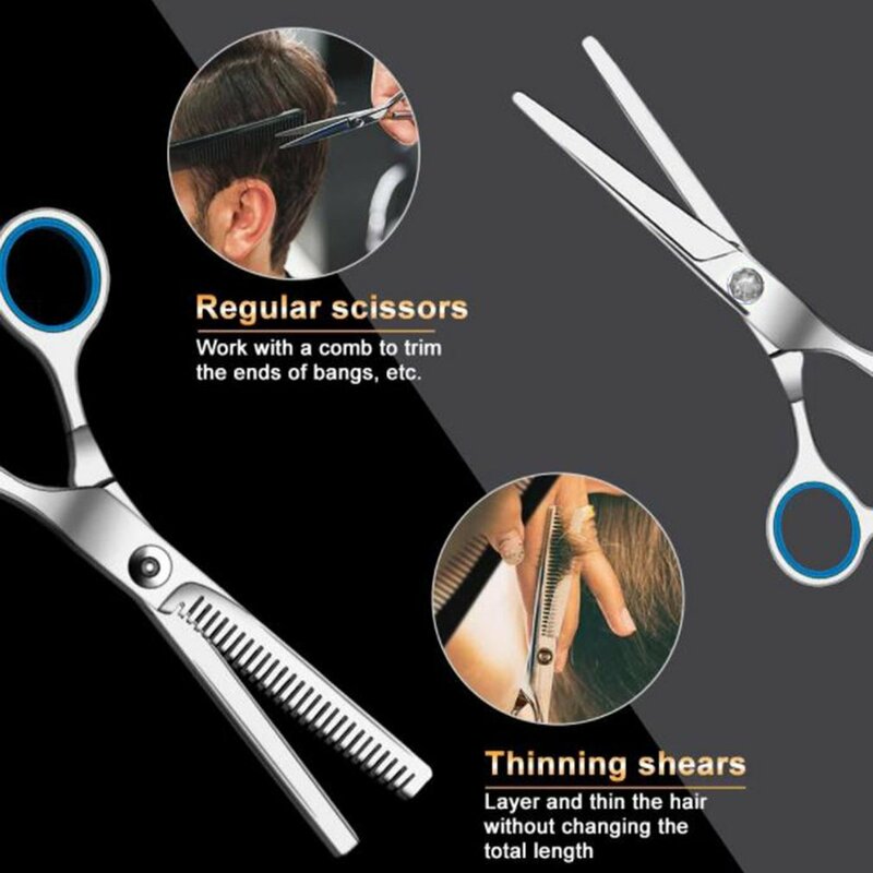 Nowe nożyczki fryzjerskie 6 Cal nożyczki do włosów profesjonalne nożyczki fryzjerskie wycinanie usuwanie urządzenie do stylizacji nożyce fryzjerskie
