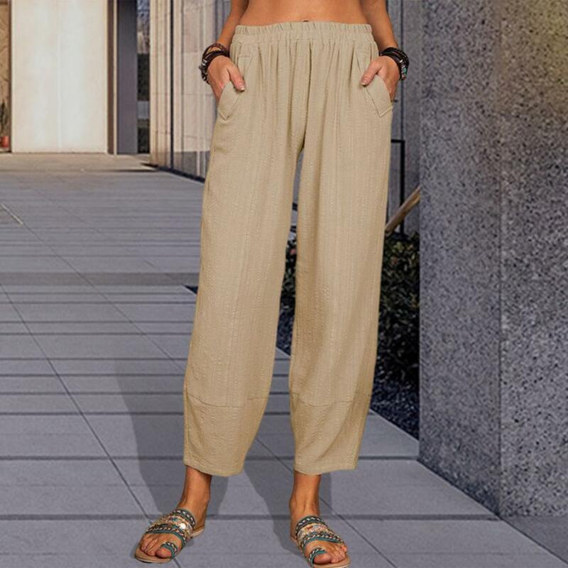 Trendy Mid Waist Harem pants Harem pants Wear-resistant  Comfortable