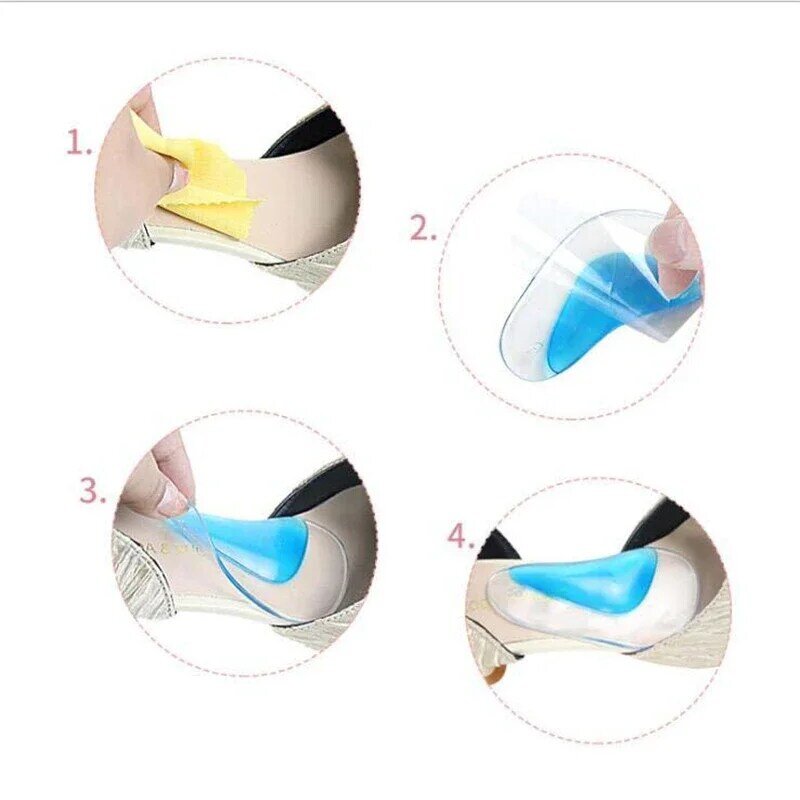 Wkładka ortopedyczna profesjonalna wkładka podpierająca sklepienie stopy płaskostopie korektor płaskostopia buta wkładka do poduszki silikonowa żelowa wkładka ortopedyczna