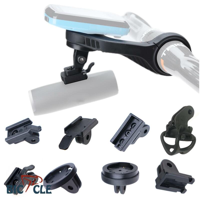 Yardstick Under Mount Headlight Holder, Light Clamp Adapter para Magene, GACIRON, CATEYE, GOPRO Camera