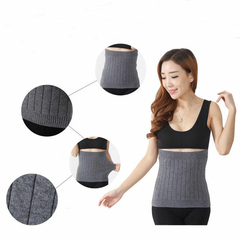 Cashmere Waist Belts for Fitness Warmer Wool Waist Support Comfortable Lumbar Brace Stomach Cold Stomach Protection Sport Safety