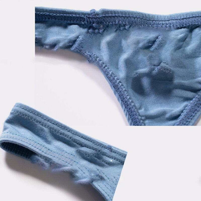 Cuecas calcinha para homens, lingerie underpant, modal confortável, biquíni respirável, calcinha tanga