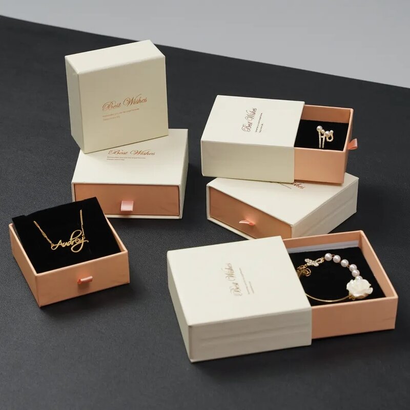 Custom Jewelry Box Packaging Drawer Gift Boxs
