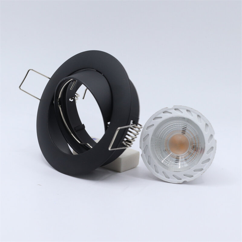 Marco de montaje, anillo de montaje, luz empotrada GU10, LED cortado, 70mm, marco de fijación