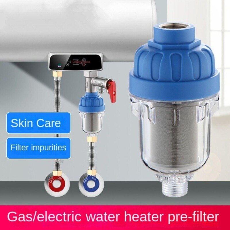 Съемный предварительный фильтр бытовой очиститель воды для ванной, стиральная машина, дождь, душ, фронтальный фильтр, фильтр водонагревателя для удаления весы