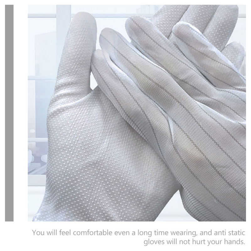 10-parowe antystatyczne rękawice naprawcze Antystatyczne do instalacji elektroniki Bezpieczeństwo pracy
