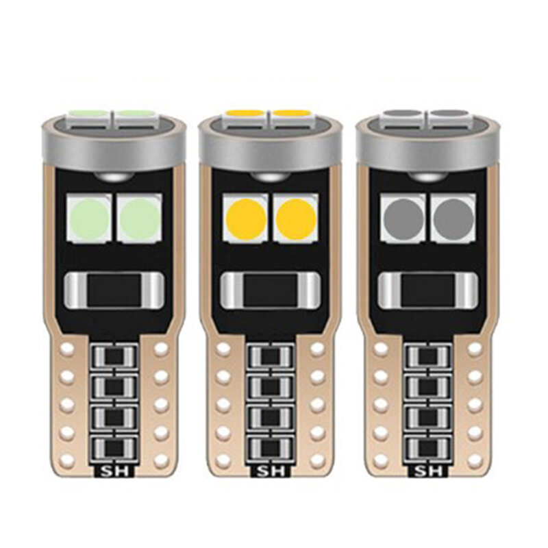 Hjgh kualitas T10 awet baru lampu lebar 3030-6SMD lampu baca kendaraan pengganti T10 3030-6SMD 0,11a