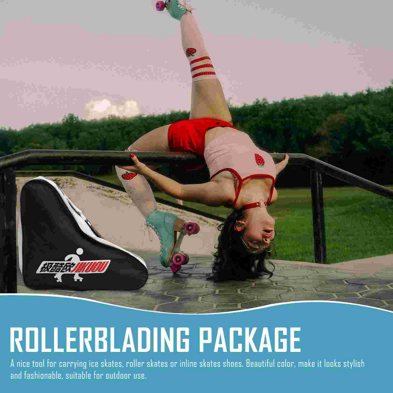 Inline Skates Roller Skating Bag Storage Bag For Roller Adult Portable Skate Bag Handbag Container Sports Storage Bag For