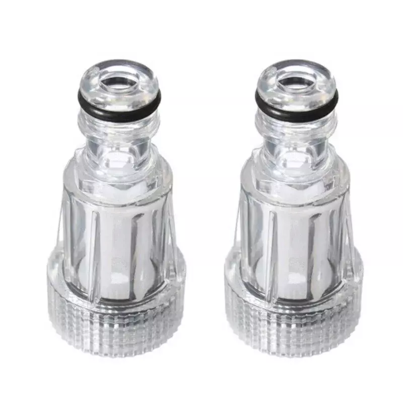 Plastic Faucet Quick Connector Car Washing Machine Water Filter High Pressure Washer Garden Pipe Hose Adapter With Filter Nets