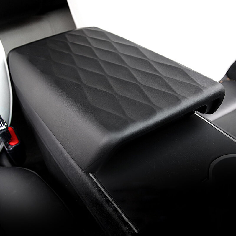 Für Tesla Modell y Modell 3 (Hochland) 2024 Mittel konsole Armlehnen abdeckung tpe verschleiß feste Dekor Armlehne Box Protector