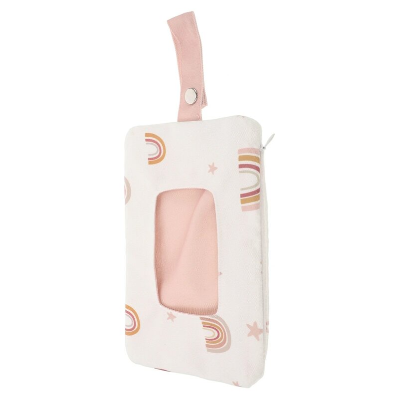 Dispenser tas penyimpanan tisu bayi, untuk kamar mandi, wadah perjalanan, popok pengisian