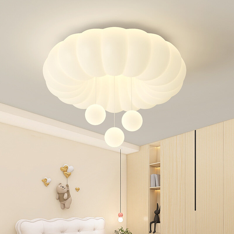 AiPaiTe Modern Donut Styling lampadario a soffitto rotondo a Led per la camera dei bambini camera da letto studio decorazione lampada