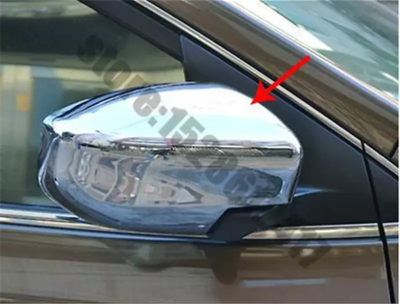 لنيسان سيلفي 2012-2020 فرامل ABS من الكروم مرآة الرؤية الخلفية الديكور/مرآة الرؤية الخلفية غطاء الكسوة تصفيف السيارة