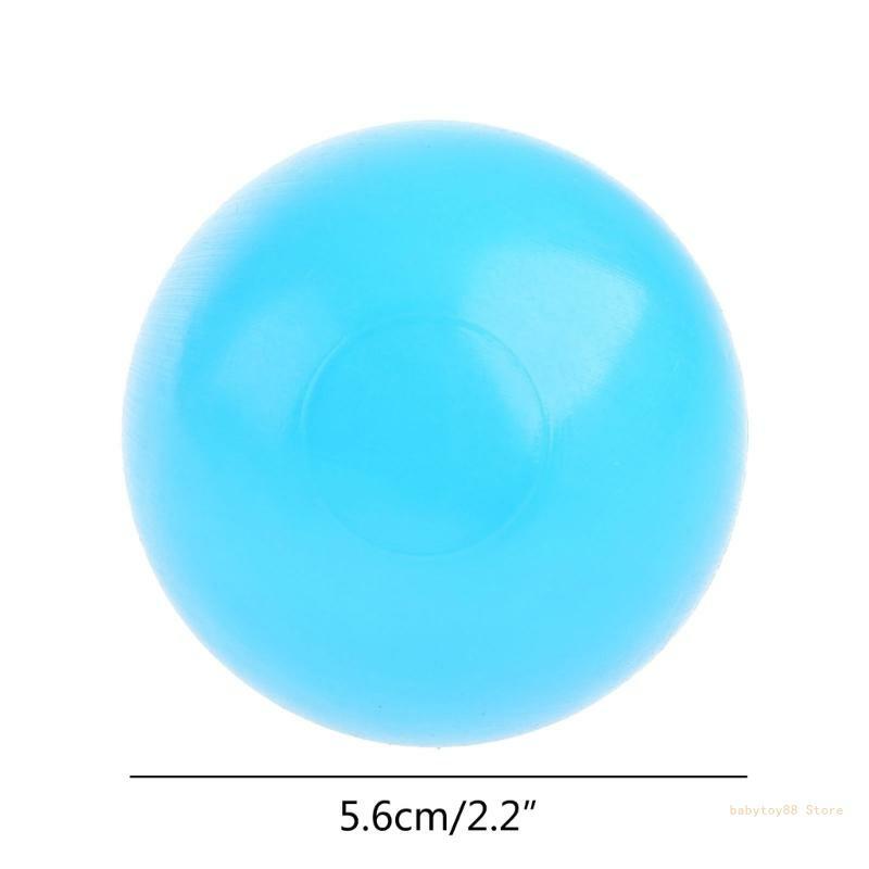 Y4UD – boule d'océan en plastique souple colorée, 1 pièce, jouet natation amusant sécurisé pour bébé enfant