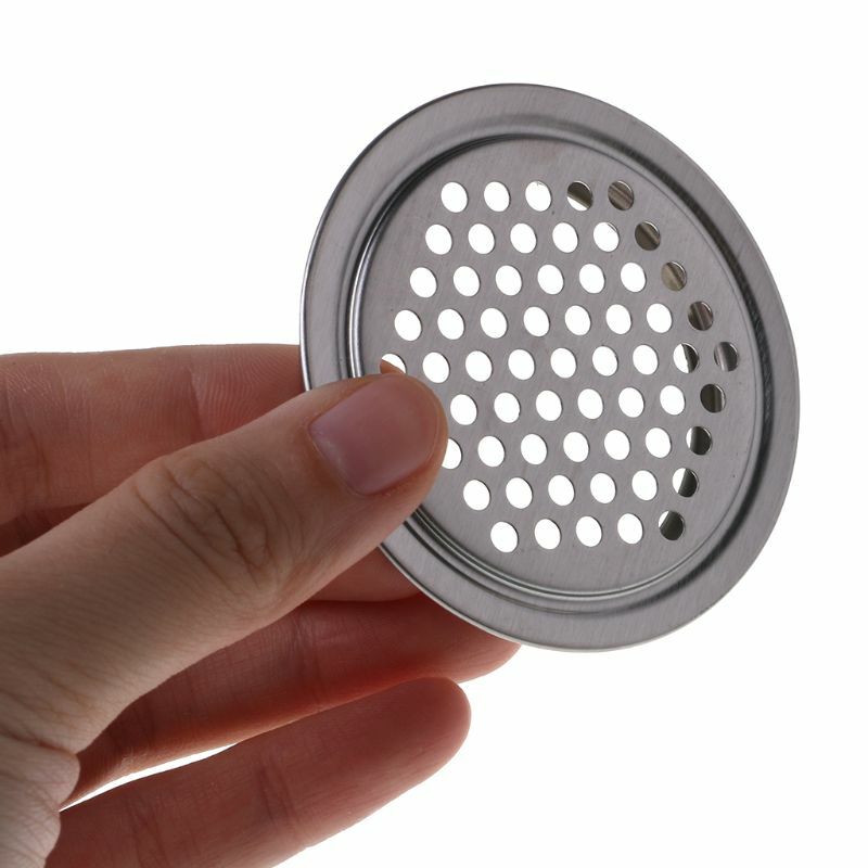 652F Stainless Steel Air Vent Hole Ventilation Louver Round Shaped Venting Mesh Holes