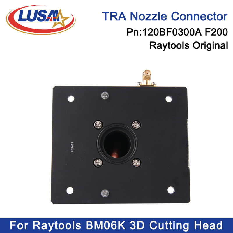 LUSAI Raytools-cabezal de corte láser de fibra, conector de boquilla Original BM06K 3D F200 TRA 120BF0300A para BM06K 3D/BM06K 3D-90 °