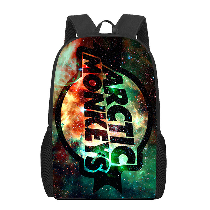 Arctic Monkeys Men Backpack Kids Boys Backpacks School Bags for Teenage Daily Bagpack Book Bag Packs Multifunctional Backpack