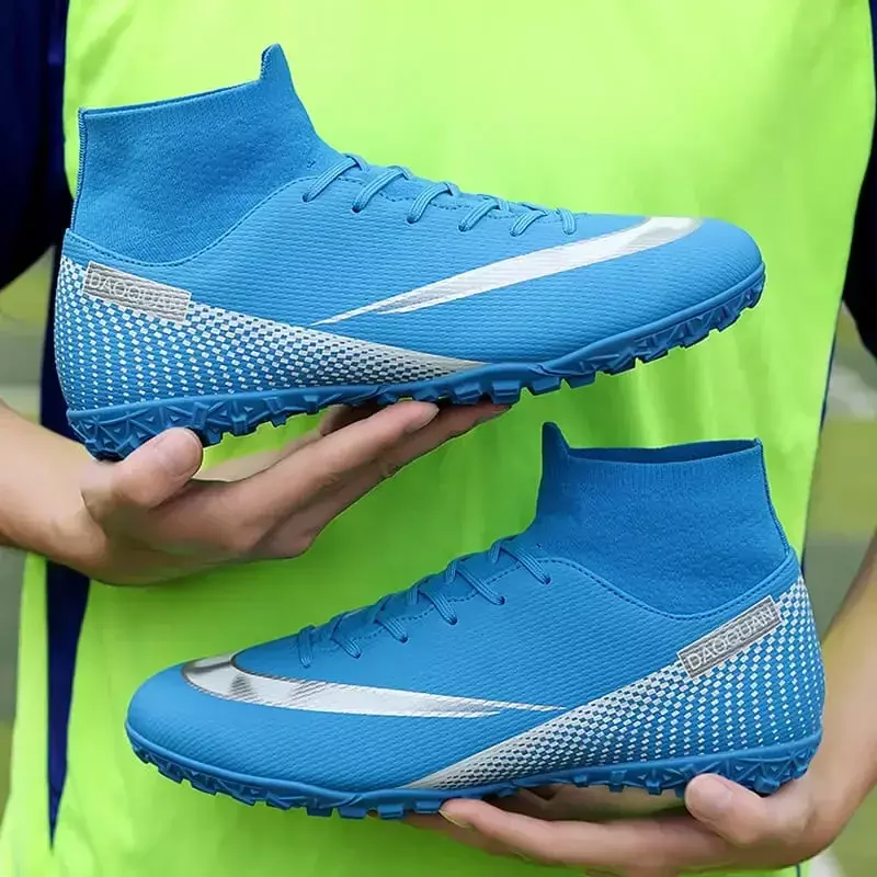 Sapatos de futebol profissional para homens, grama futsal confortável, esporte de treinamento, botas de futebol, botas ultraleves, novo, alta qualidade