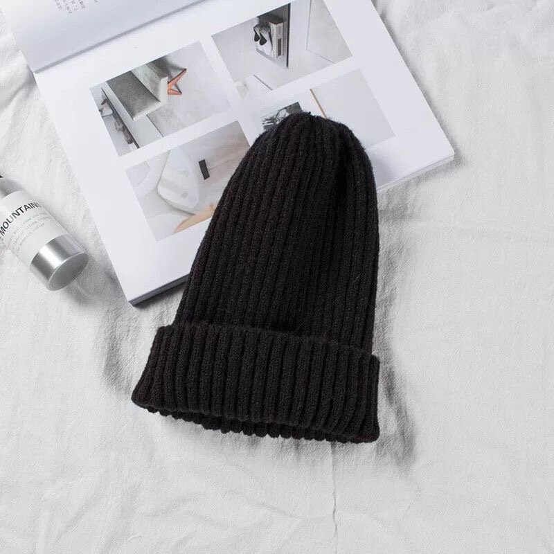 Ins style pure color lucido bordo cappello di lana autunno e inverno donna versione coreana bordo arricciato forma concava cappello a punta semplice