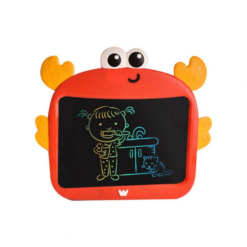 جهاز لوحي للكتابة للأطفال ، لوحة رسم مريحة ، مقاومة للاحتكاك ، الكتابة اليدوية الملونة ، تصميم كرتون ، لعبة