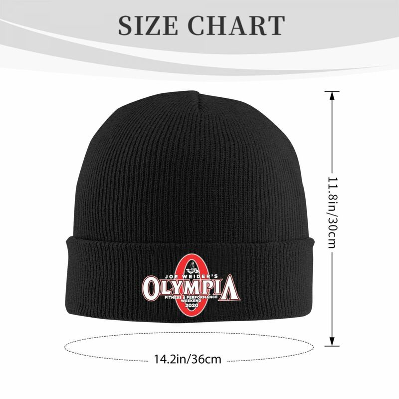 Joe Weider's Olympia topi Bonnet rajut Fashion topi tetap hangat