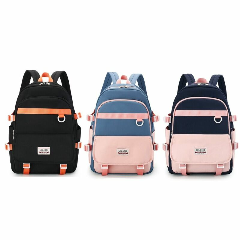 High Capacity Backpack Fashion Nylon Multi-Pocket School Bags Waterproof Mochilas Book Bag Travel