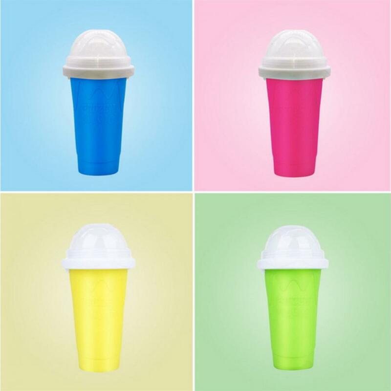 1/2 шт. Быстрое приготовление смузи, мороженое, слюнявчик, бутылка для молочного коктейля, самодельный силиконовый цветной креативный для детей