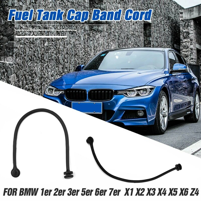 Band Cord Fuel Tank Cap Cable Wire E91 For BMW For BMW E81 13.6cm X 0.2cm For BMW E81 E87 E88 E46 E90 E91 Fuel Accessory