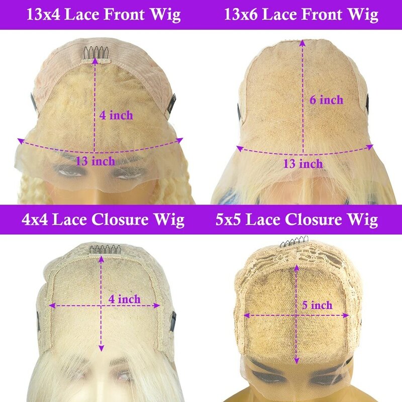 Parrucca anteriore del merletto dell'onda del corpo bionda della cenere 13 x4 parrucca trasparente dei capelli umani della parrucca di Remy di colore grigio scuro per le donne
