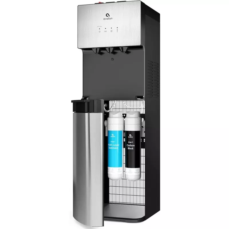 Avalon self cleaning bottleless water cooler water dispenser-3 temperature settings-hot, cold & room water, durable Stai