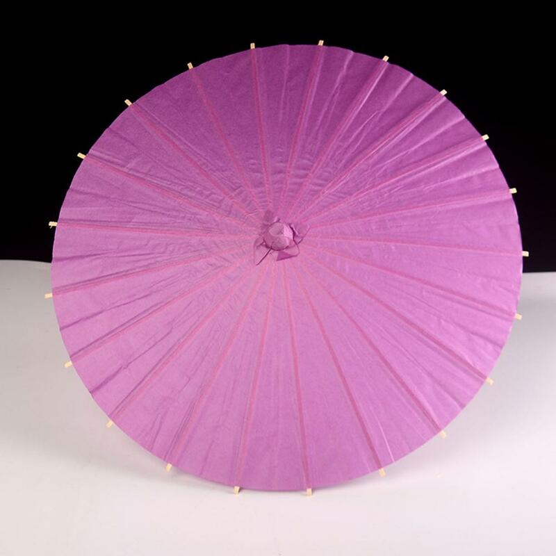 Traditioneller chinesischer Regenschirm chinesischer Stil Papier Bambus Sonnenschirm für DIY Zeichnung Dekoration für Braut duschen Partys Bühne