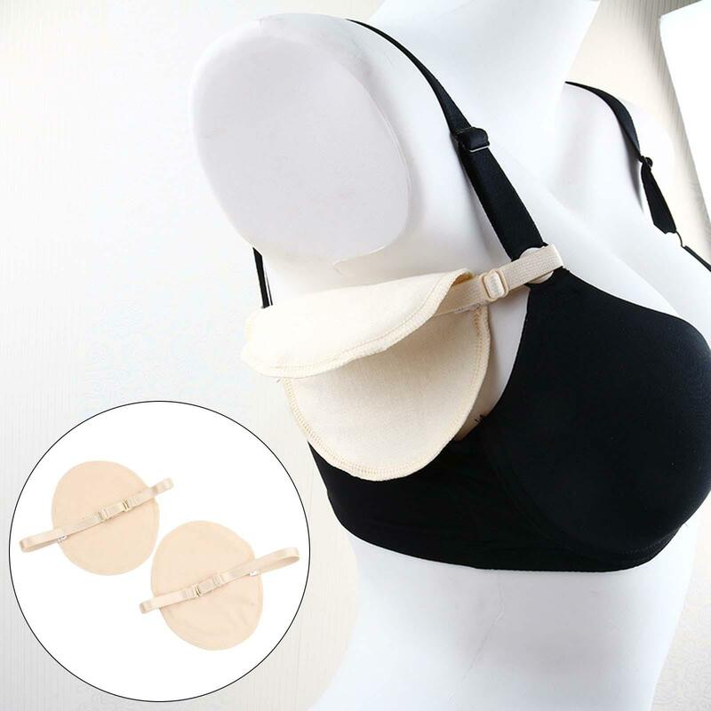 2Pcs Underarm Washable with Fixed Belt for Dress Dating Women Men