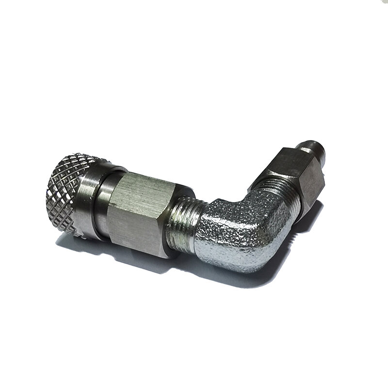Male Quick Connect Male Female Fill Adapter Disconnect Fitting 90 Degree Filling Standard 8mm QD