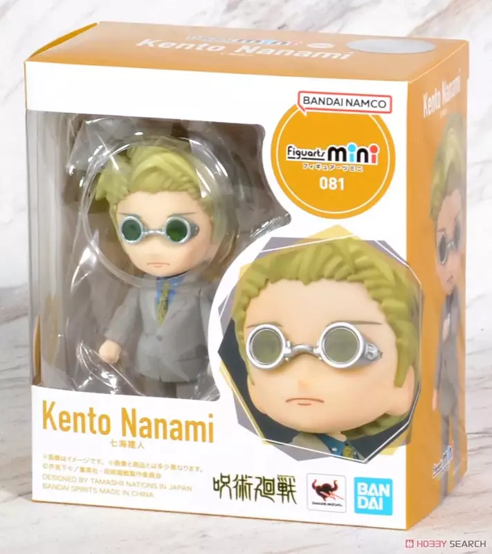 BANDAI Figuarts Mini Jujutsu Kaisen Kento Nanami figura de acción de Anime, modelo de colección completo de PVC, juguetes originales