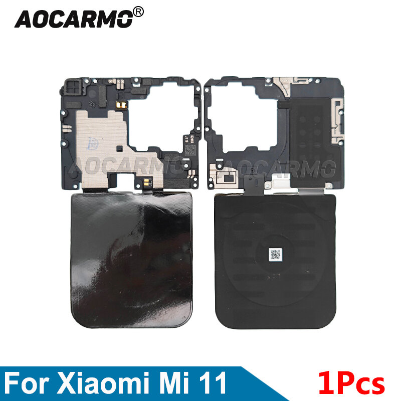 Aocarmo per Xiaomi 11 Mi11 ricarica Wireless modulo segnale Antenna NFC copertura della scheda madre parte di ricambio