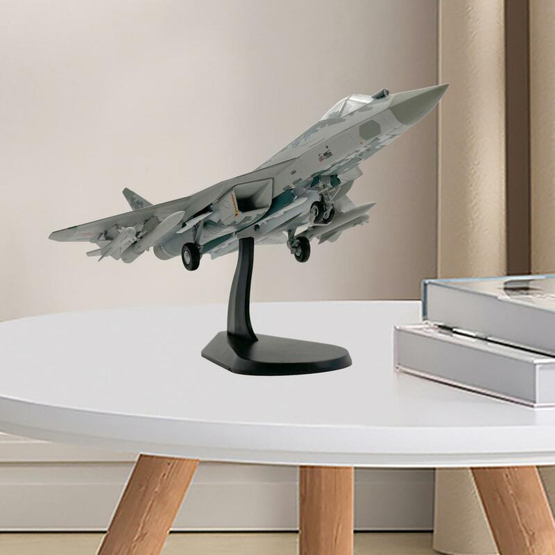 Militär flugzeug modell SU-57 Druckguss modell für Jungen geschenks ammlung und Geschenk