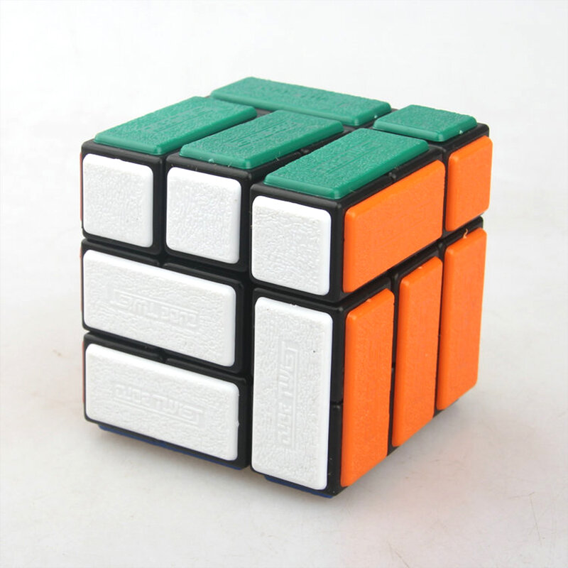 CubeTwist DIY Bandaged 3x3x3 Magic Cube Preto Com Plástico Kit Cor 3x3 Profissional Cubo Magico Puzzle Brinquedos para criança