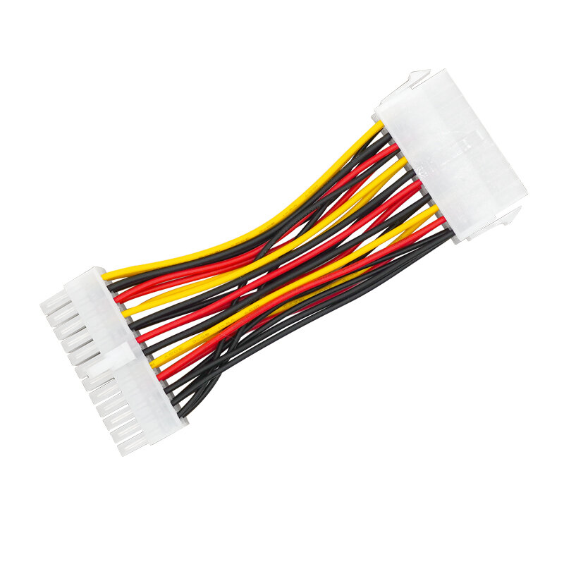 20pin męski na 24-pinowy żeński Adapter kablowy z tworzywa sztucznego 20 Pin do 24 Adapter złącza pinowego kabel złącze ATX