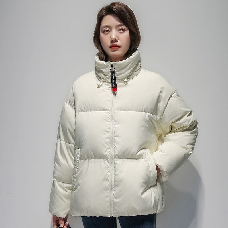 2022 Fashion Winter Women White Duck Down Puffer Jackets Coats 2022 Winter Warm Windproof Warm Coats