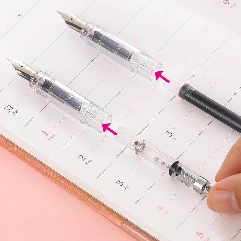 Ручка перьевая PILOT KaKuno со смайликом, ручка с конвертер Con-40, гладкие Канцтовары для письма, школьные принадлежности, Подарочная коробка для офиса