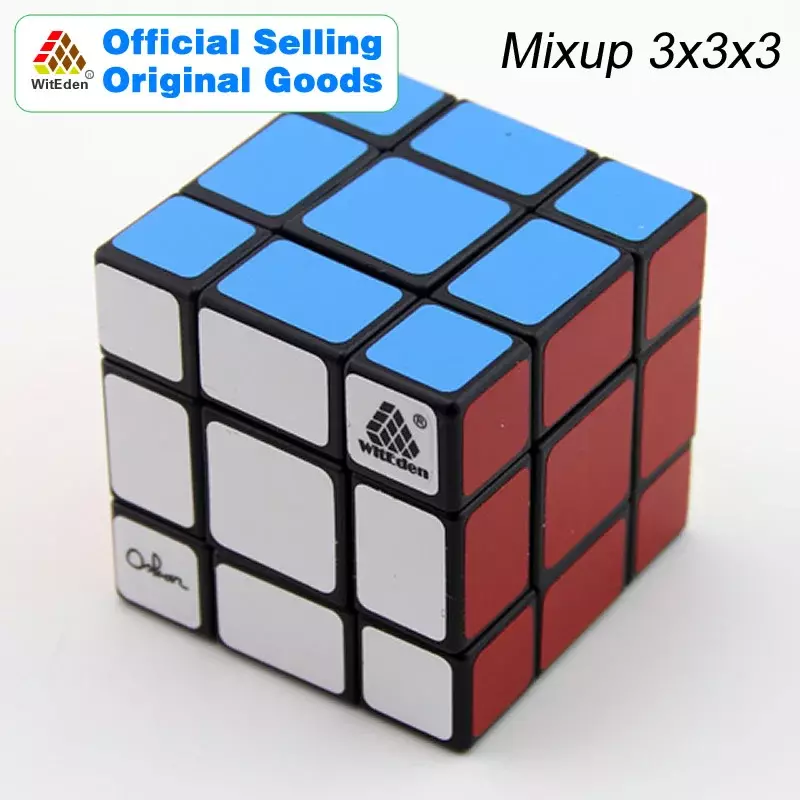 WitEden & Oskar Mixup 3x3x3 magiczna Kostka 3x3 Cubo Magico szybkość zawodowa Neo Kostka łamigłówka Kostka zabawki antystresowe